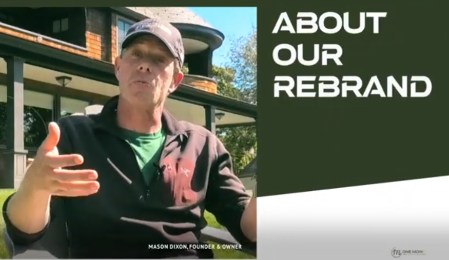 One Mow Co. - Kennebunk Landscaping Company Rebrand